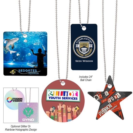 Picture of Acrylic Charm - Custom Shape 4"