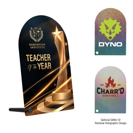 Picture of Acrylic Award - Arch Rectangle 7"