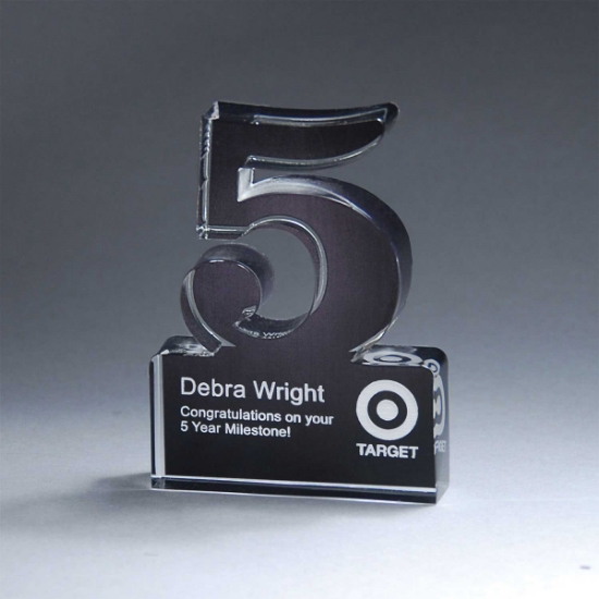 Picture of Freestanding 5 Year Anniversary Award