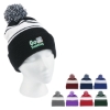 Picture of Two-tone Knit Pom Beanie With Cuff