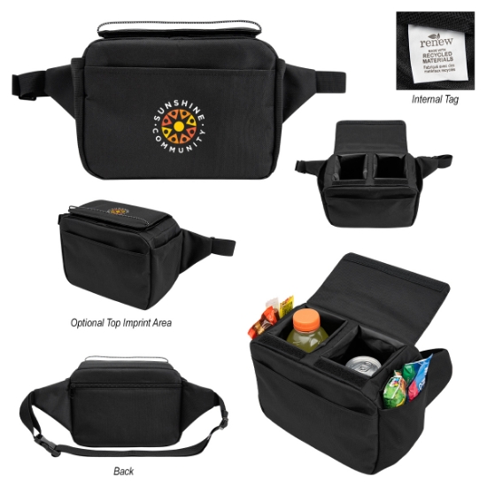 Picture of Outpost Rpet 2 Can Cooler Belt Bag