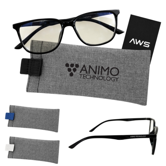 Picture of Aws Blue Light Blocking Glasses With Pouch