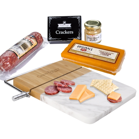 Picture of Marble Cutting Board Charcuterie Set