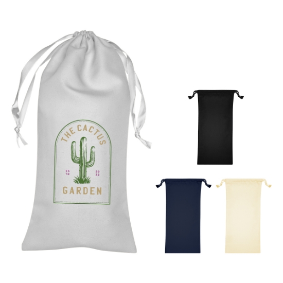 Picture of 100% Polyester Pouch With Drawstring
