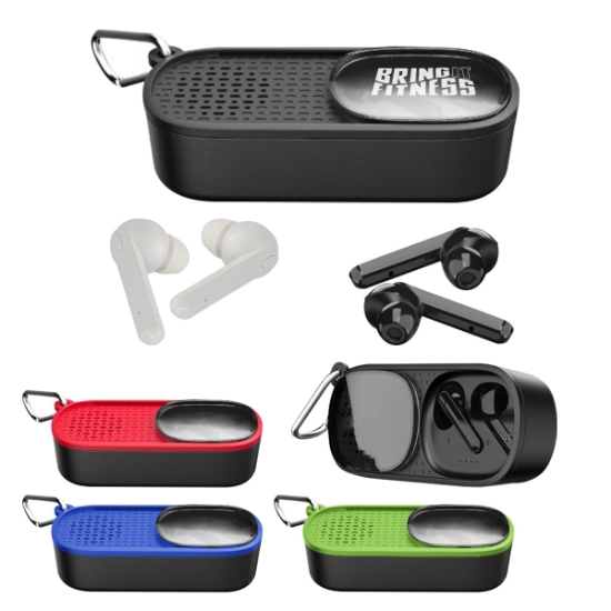 Picture of Power Slide Wireless Earbuds & Speaker