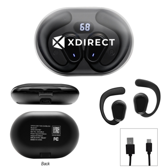 Picture of Open Ear Tws Earbuds With Charging Case