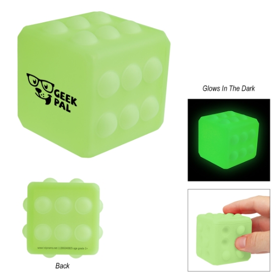Picture of Glow-in-the-dark Push Pop Cube