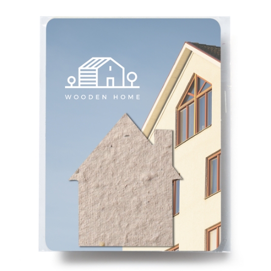 Picture of Bloomin® House Shaped Plantable Gift Pack