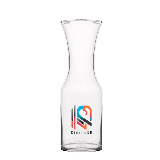 Picture of 34 Oz. Full Color Clear Glass Carafe