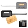 Picture of First Class Bamboo & Silicone Luggage Tag