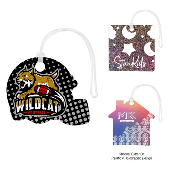 Picture of Acrylic Bag Tag - Custom Shapes 6"