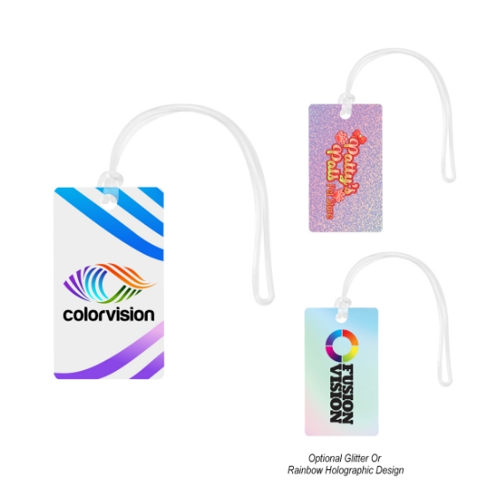 Picture of Acrylic Bag Tag - Rectangle