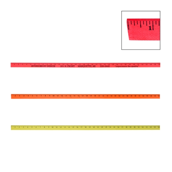 Picture of Fluorescent Colorful Enameled Yardstick