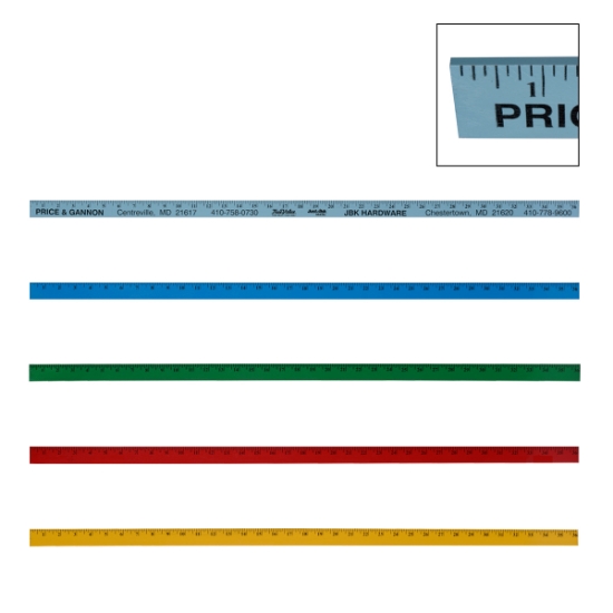 Picture of Colorful Enameled Yardstick