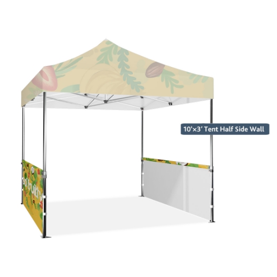 Picture of 10' X 3' Half Tent Wall - Set Of 2