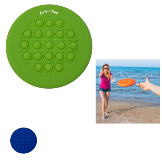 Picture of Push Pop Stress Reliever Flying Disc
