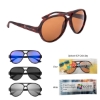 Picture of Rubberized Recycled Frame Aviator Sunglasses