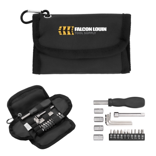 Picture of Verto 19-piece Tool Set With Rpet Case