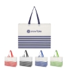 Picture of Non-woven Horizontal Stripe Tote Bag