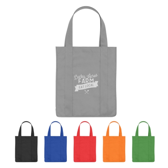 Picture of Non-woven Shopper Tote Bag With 100% Rpet Material