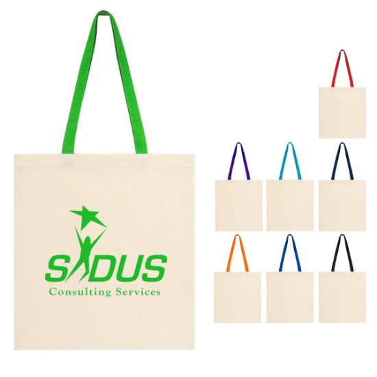 Picture of Penny Wise Cotton Canvas Tote Bag