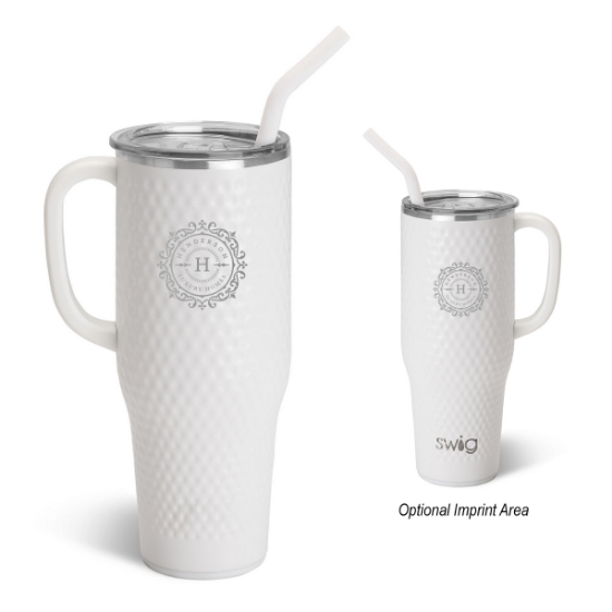 Picture of 40 Oz. Swig Life™ Golf Ball Mega Mug