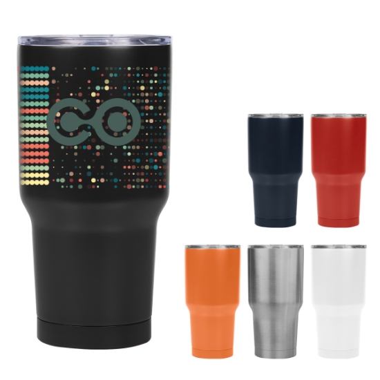 Picture of 30 Oz. Full Color Jackson Stainless Steel Tumbler