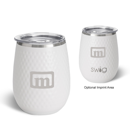 Picture of 14oz. Swig Life Golf Stainless Steel Stemless Wine Tumbler
