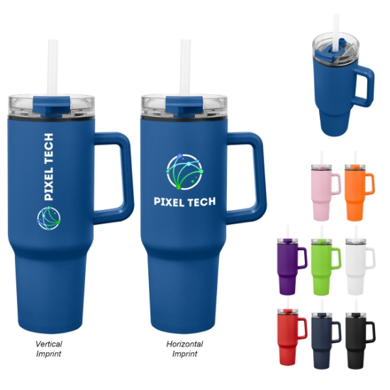 Picture of 40 Oz. Full Color Quest Stainless Steel Tumbler