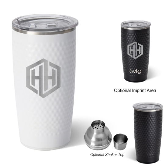 Picture of 22 Oz. Swig Life™ Stainless Steel Golf Tumbler
