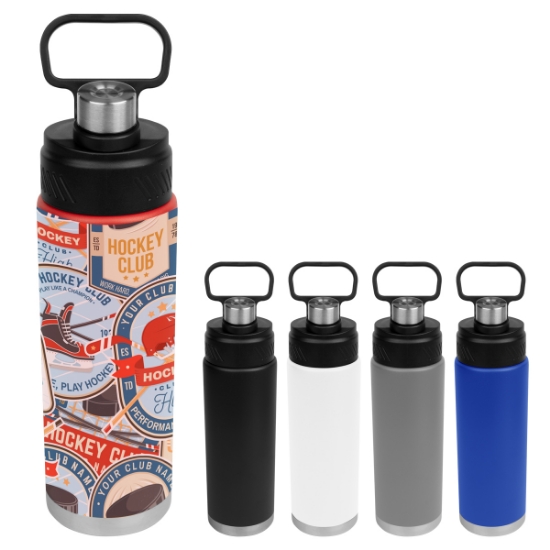 Picture of 24 Oz. Full Color Stainless Steel Leighton Bottle