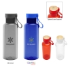 Picture of 20 Oz. Case Rpet Bottle With Bamboo Accent Lid And Silicone Easy Carry Handle
