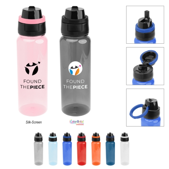 Picture of 32 Oz. Pop Sip & Chug Rpet Bottle