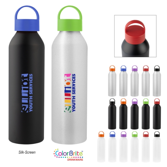 Picture of 22 Oz. Darcy Aluminum Bottle With Recycled Lid
