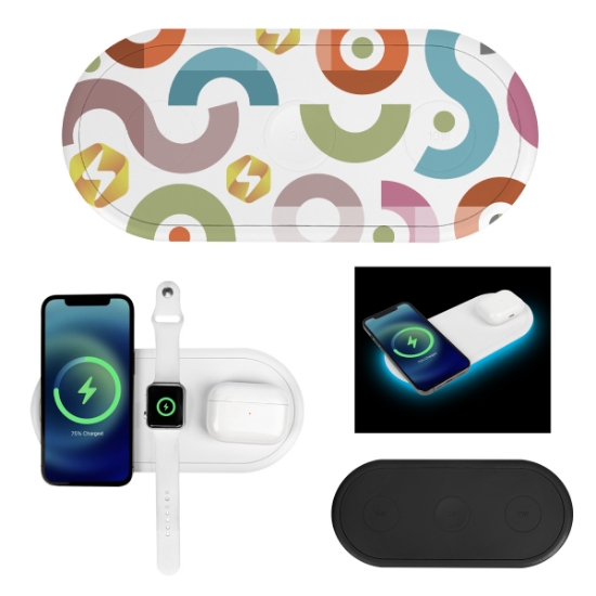 Picture of 3-in-1 Recycled Wireless Charger