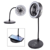 Picture of Desktop Fan With Ring Light & Wireless Charger