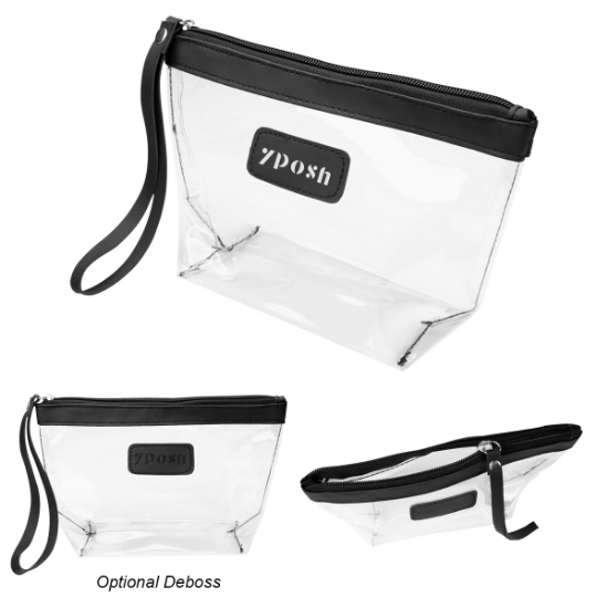 Picture of Posh Clear Wristlet Pouch