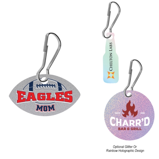 Picture of Acrylic Zipper Pull - Custom Shape 2"