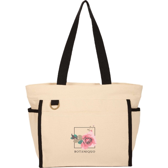 Picture of Organic 10oz Cotton Accent Tote