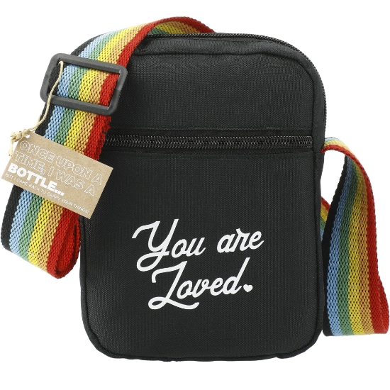 Picture of Rainbow rPET Crossbody Tote