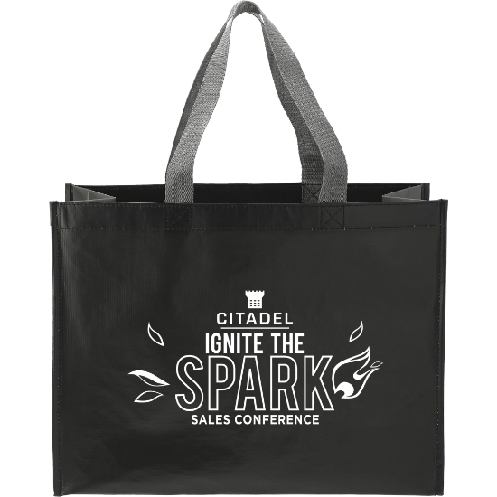 Picture of rPET Laminated Matte Shopper Tote