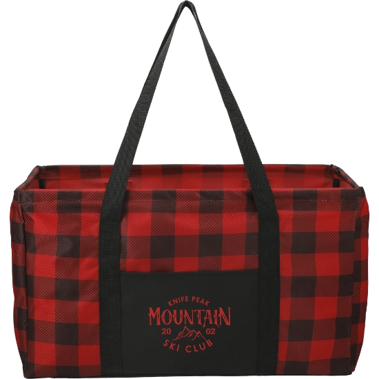Picture of Buffalo Plaid Utility Tote