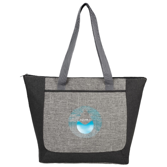 Picture of Reclaim Two-Tone Recycled Zippered Tote
