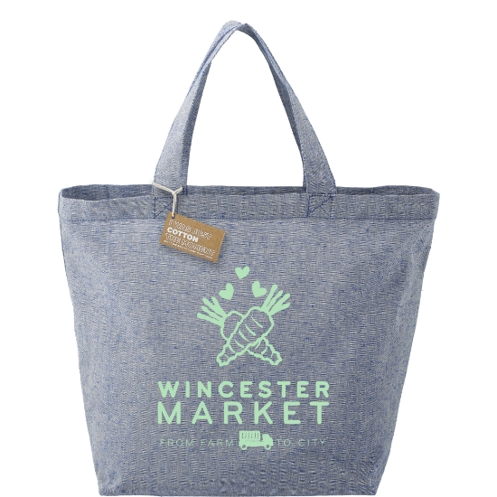 Picture of Recycled 5oz Cotton Twill Grocery Tote