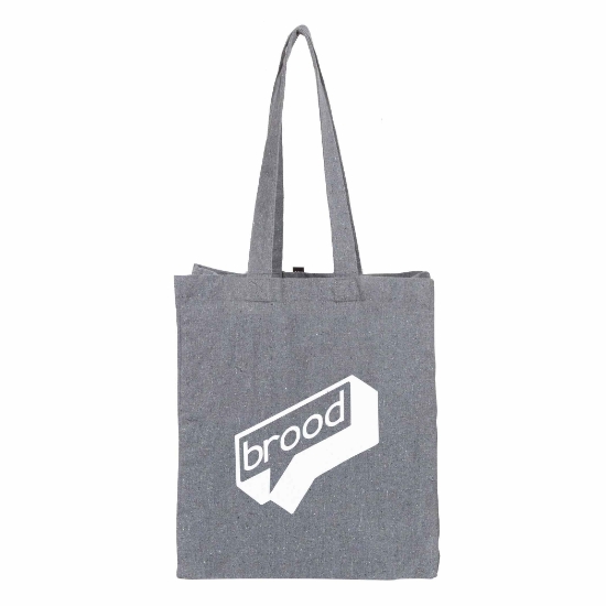 Picture of Eco-Friendly Recycled Cotton Grocery Tote Bag 7oz