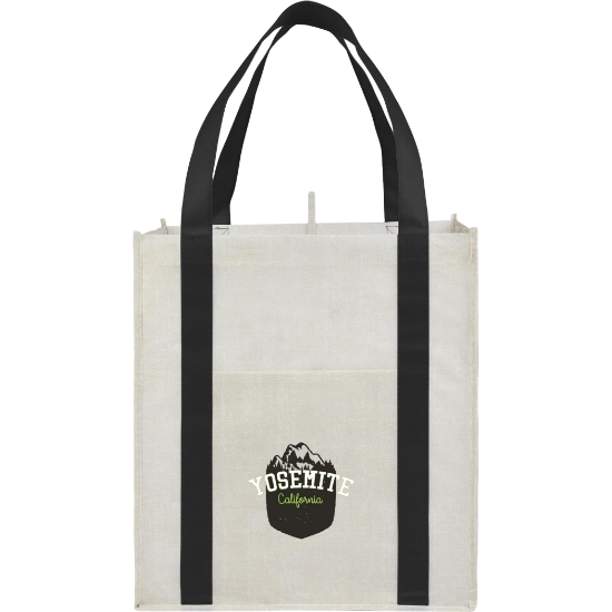 Picture of Neptune Recycled Non-Woven Grocery Tote