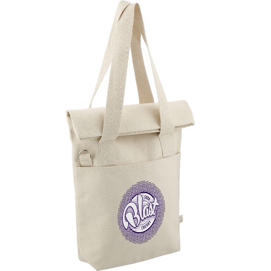Picture of 16 oz Organic Cotton Commuter Tote