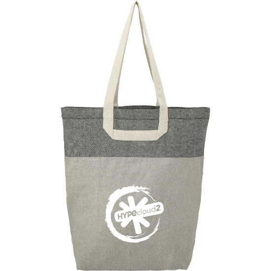 Picture of Recycled Cotton U-Handle Book Tote