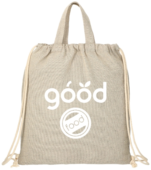 Picture of Recycled 5oz Cotton Drawstring Bag