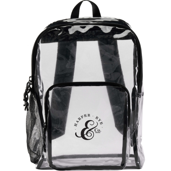 Picture of Lucent Deluxe Clear PVC Backpack